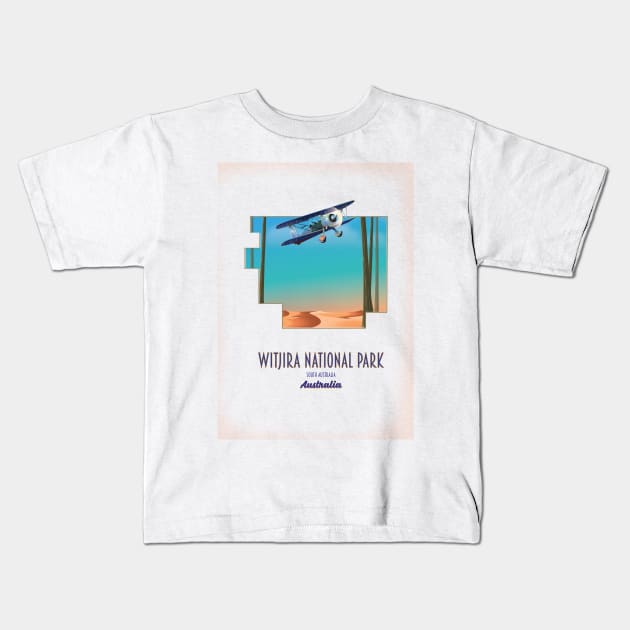 Witjira national park ,ausralia Kids T-Shirt by nickemporium1